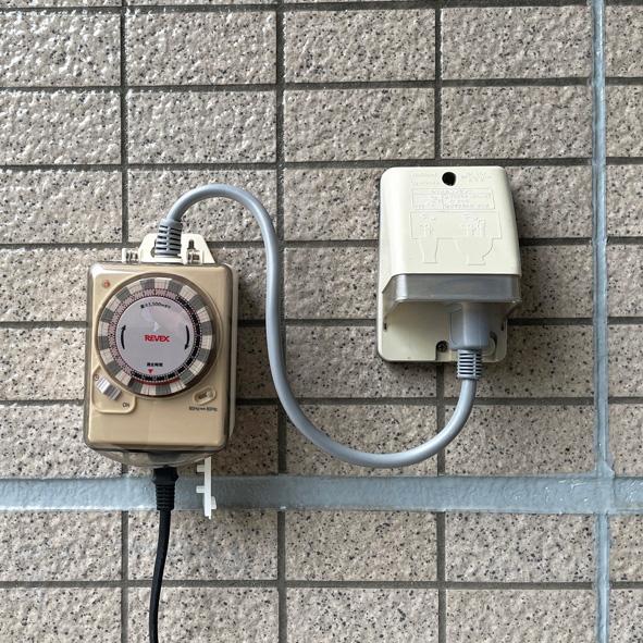 屋外防水コンセントタイマー 2個セット タイマースイッチ 防水 屋外防水コンセントタイマー 2個セット タイマースイッチ 防水