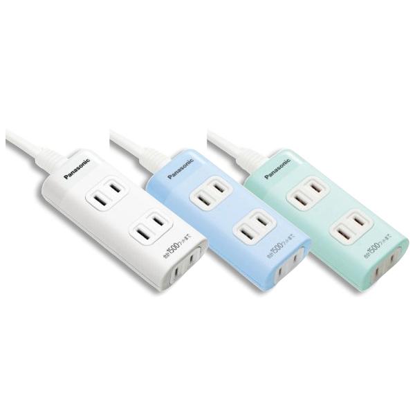 Panasonic（パナソニック） 延長コード 1m 3コ口 ザ・タップQ WHA2413