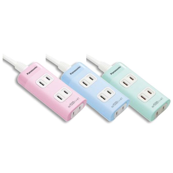 Panasonic（パナソニック） 延長コード 1m 3コ口 ザ・タップQ WHA2413