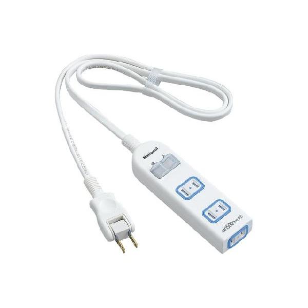 Panasonic U1s-50 パーソナルワープロDCアダプター付き Panasonic（パナソニック） 延長コード 1m ナショナル ザ・タップ 一括