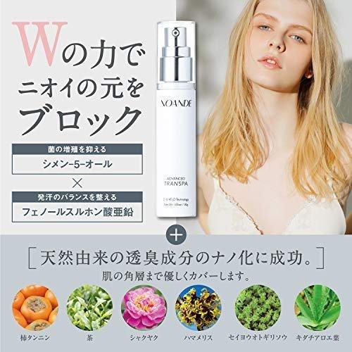 2022人気No.1の ノアンデ アドバンスドトランスパ2本 制汗