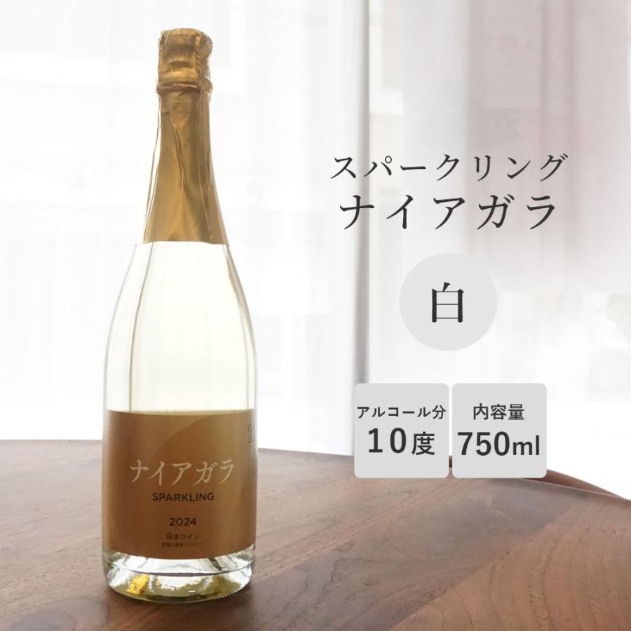 スパークリングワイン 湯浅ワイナリー ナイアガラ スパークリング 白
