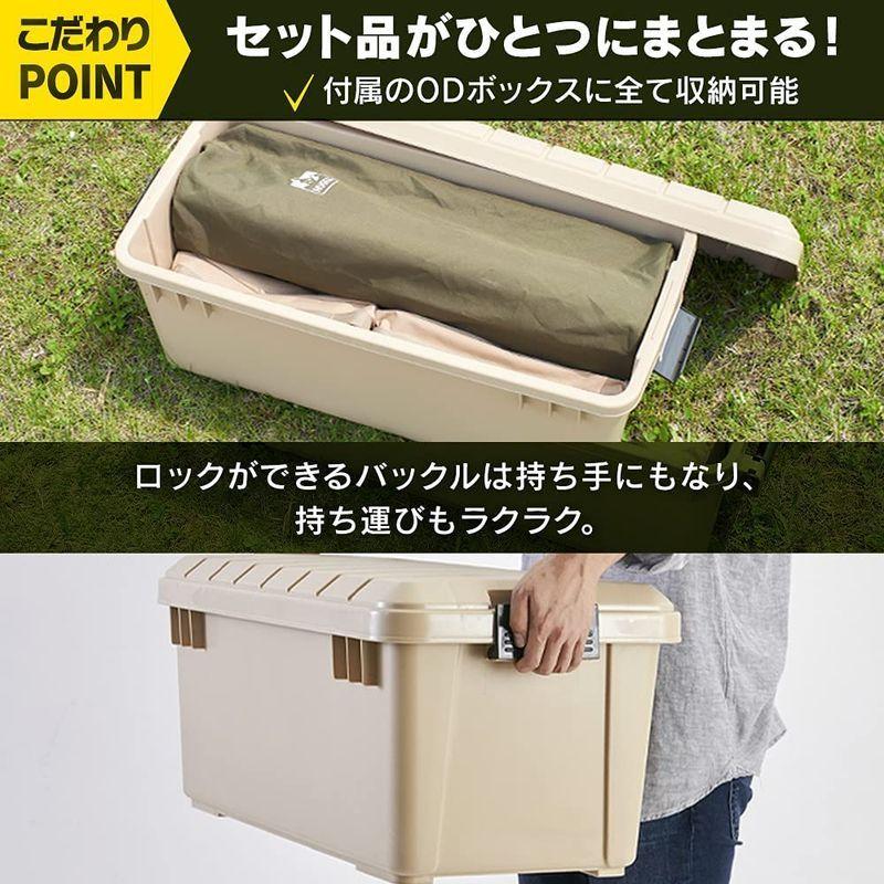 アイリスオーヤマ 初心者セット キャンプセット 3人用 6点セット アイリスオーヤマ 初心者セット キャンプセット 3人用 6点セット