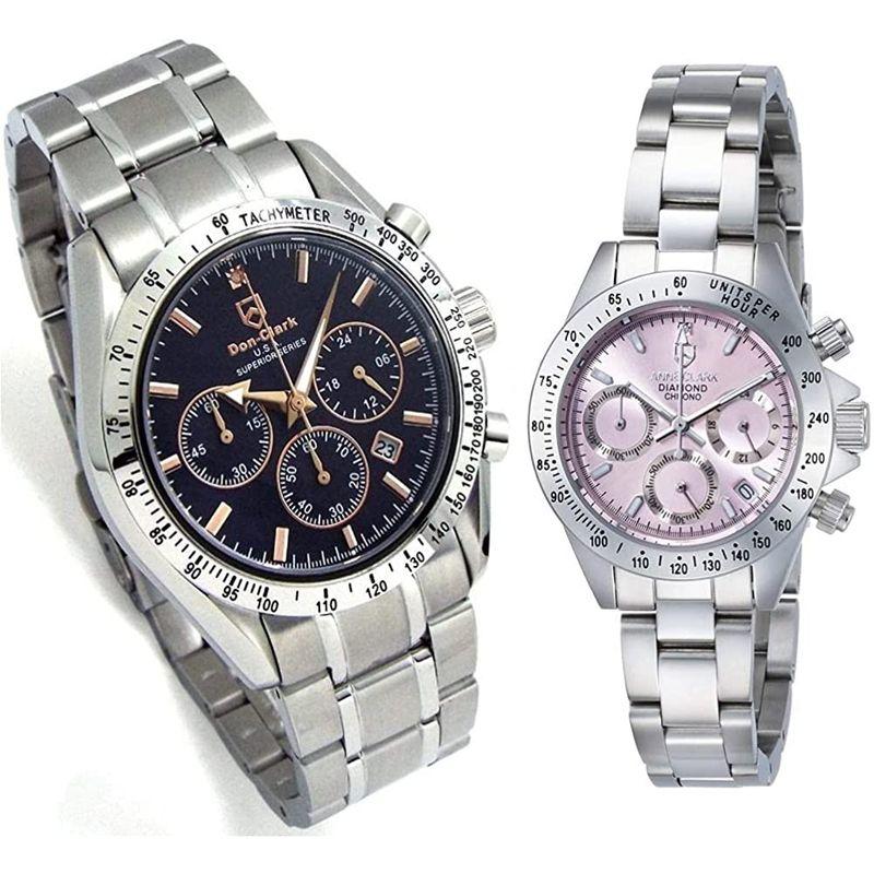 限定モデル ペアウォッチ ダンクラーク アンクラーク Don Anne Clark 高性能タキメーター クロノグラフ 国産日本製ムー M0k7r5qir0 Cosbrapim Com Br