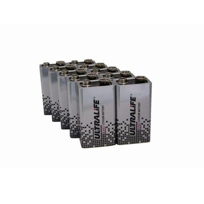 14230円 独特の素材 リチウム電池 10個入 U9VL 9V 1.2Ah 006P形 角型