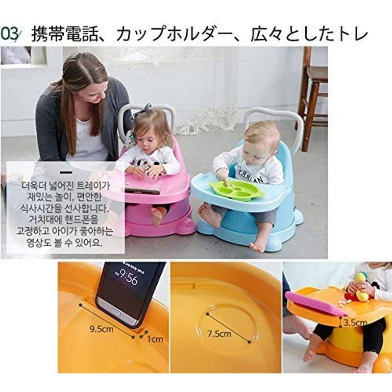 Push Go ジャンボ赤ちゃんソファ 離乳食椅子 椅子よちよち歩きの補助器具 ブースターチェア ムービングカート トレイ ベビーラック チェア 和 枕クッションセッ ベビー用家具 和 本店