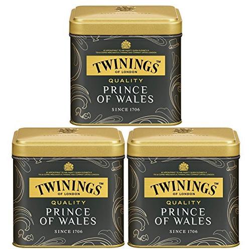 超目玉 トワイニング クオリティ プリンスオブウェールズ３缶セット １００ｇ ３ 紅茶 イギリス王室御用達 最終値下げ Turningheadskennel Com