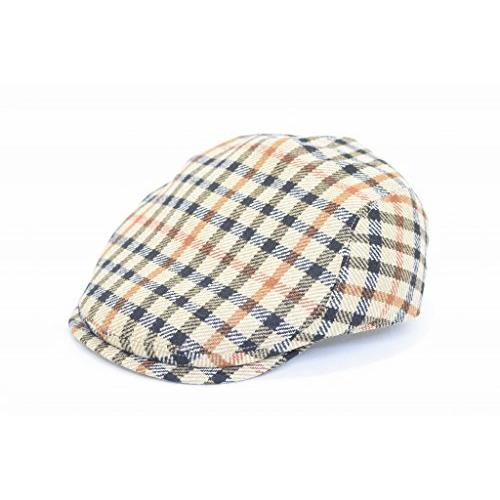 (ダックス)DAKS ハンチング D3421 ハウスチェック 帽子 メンズ 紳士 防寒対策 カジュアル ファッション シンプル オシャレ チェック柄 (ＬＬ) キャスケット