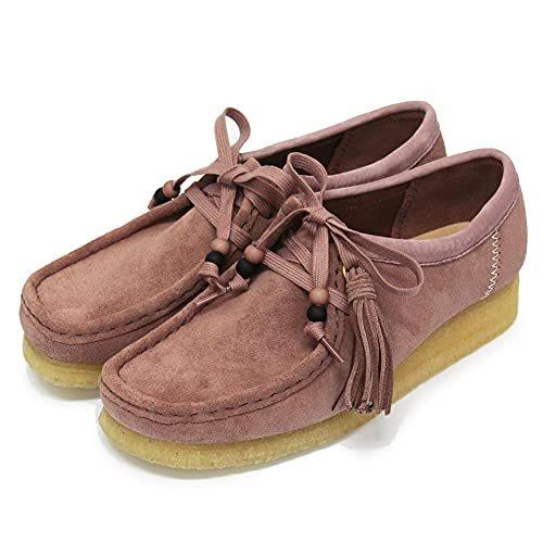 国内正規総代理店アイテム Uk4 5 約23 5cm Cl050 Suede Pink Dusty レディースシューズ ワラビー Wallabee クラークス Clarks クラークス 設備 備品 Jeeit Net