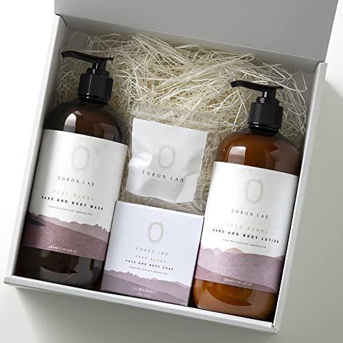 Cokon Lab ココンラボ ハンド ボディウォッシュ 国産シルク配合 Lab ココンラボ 保湿 ボディケア 保湿効果 天然由来 しっとり ボディソープ 潤い ボディケア ギフトセット480ml 本店 A B09nnb55ws 2515 泡立ち 和 売れ筋超安いの