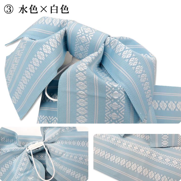 献上柄 作り帯 結び帯 浴衣 帯 大人 日本製 ゆかた帯 浴衣帯 半巾帯