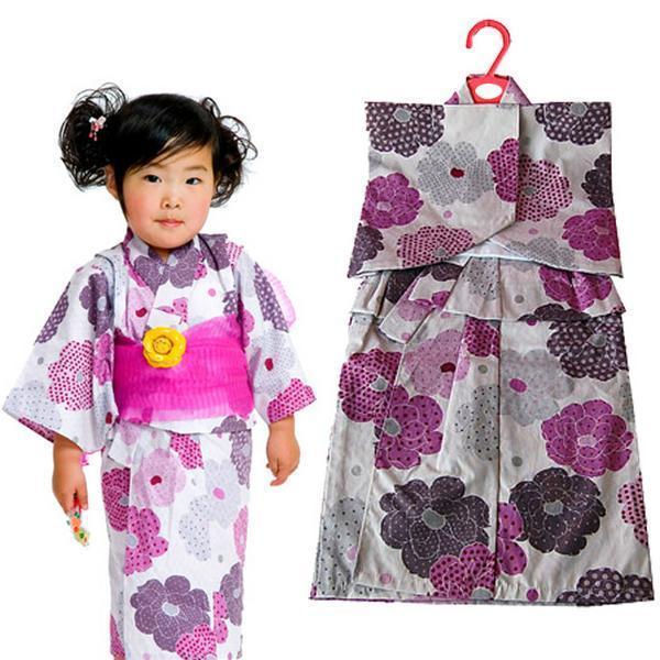 ■子供浴衣単品★女の子浴衣適応身長120〜130cm用【SYKW】18 KYW012