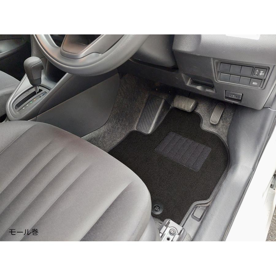 プリウス ハイブリッド 新型 60系 マット フロアマット スタンダードグレード カーマット フルセット 一式 ブラック 令和5年1月以降車に