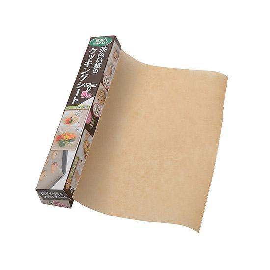 富澤商店 茶色い紙のクッキングシート 25cm×5m / 1本 公式 : 富澤商店
