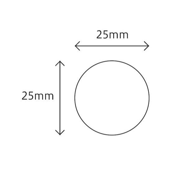 【取り寄せ】透明シール　丸　φ25 / 20枚 富澤商店 公式｜wa-tomizawa｜02