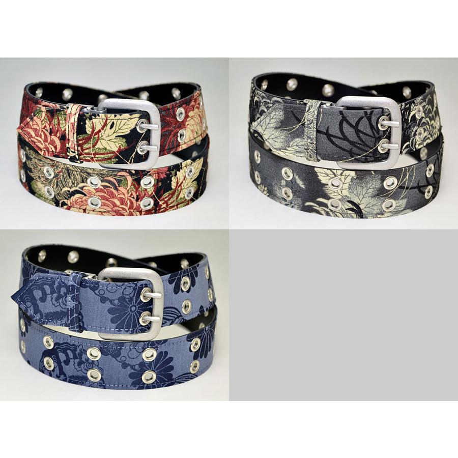 和柄ベルト(ちりめん/りんず) メンズレディース おしゃれカジュアル