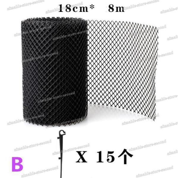 雨樋カバー 雨樋ネット 枯れ葉・落葉・ゴミ防止 固定金具付 雨樋ガード 落ち葉よけネット 雨どいガード メッシュガード 屋根・溝などに 目詰まり防止 家庭用｜waay-st｜06