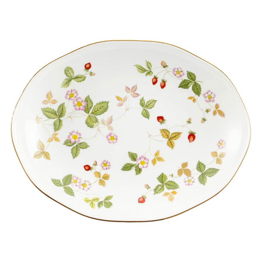 WEDGWOOD ウェッジウッド ワイルドストロベリー 大皿 楕円皿 WEDGWOOD ウェッジウッド ワイルドストロベリー 大皿 楕円皿