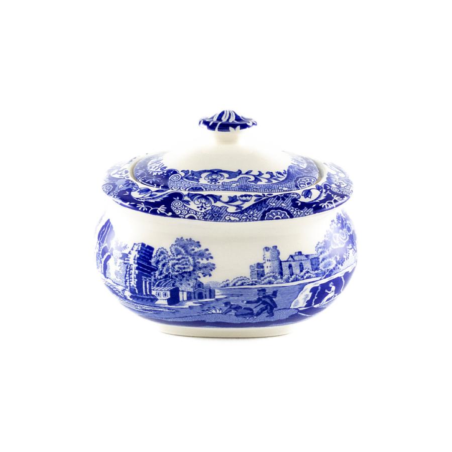 Spode スポード ブルーイタリアン シュガーポット 250ml 食器 砂糖入れ 