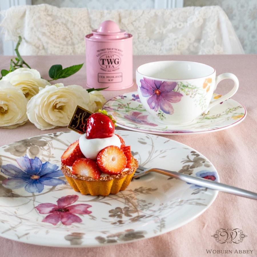 Villeroy&Boch ビレロイボッホ マリフルール・グリ 中皿 21cm 大 Villeroy&Boch ビレロイボッホ マリフルール・グリ 中皿 21cm 大