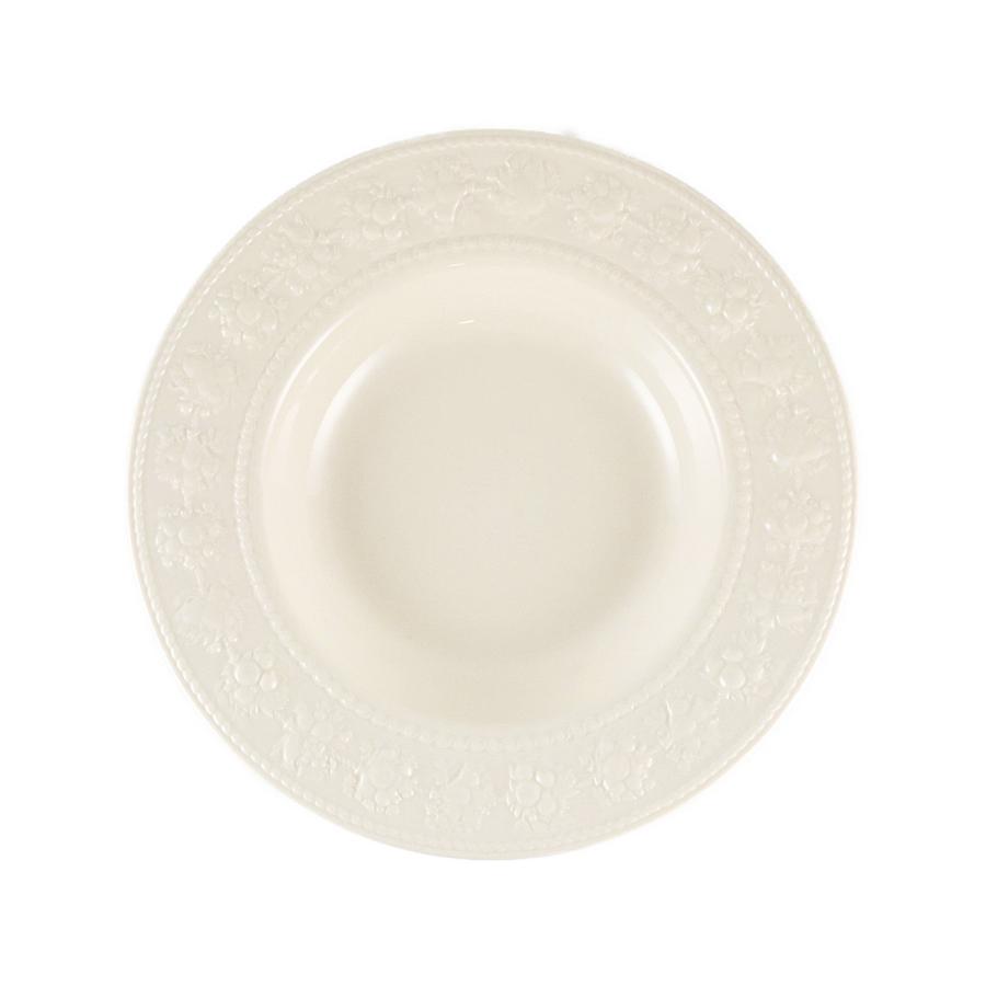 WEDGWOOD（ウェッジウッド） フェスティビティ アイボリー スープ皿