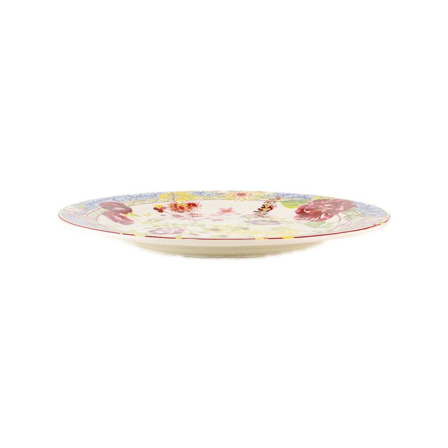 GIEN 正規輸入品 ジアン ミルフルール 中皿 リム 22cm デザート GIEN 正規輸入品 ジアン ミルフルール 中皿 リム 22cm デザート