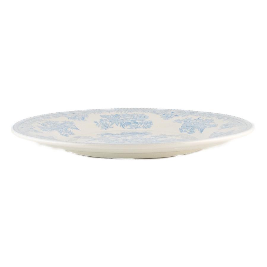 BURLEIGH バーレイ ブルー アジアティックフェザンツ 大皿 25.5 BURLEIGH バーレイ ブルー アジアティックフェザンツ 大皿 25.5