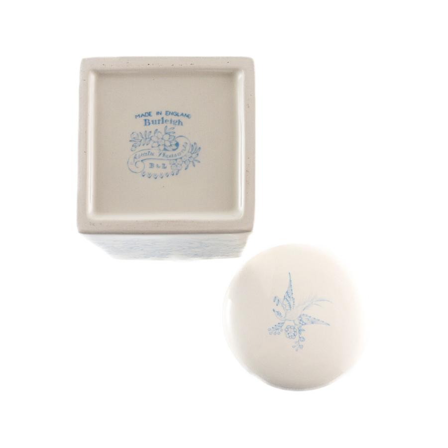 BURLEIGH バーレイ ブルー アジアティックフェザンツ スクエア BURLEIGH バーレイ ブルー アジアティックフェザンツ スクエア