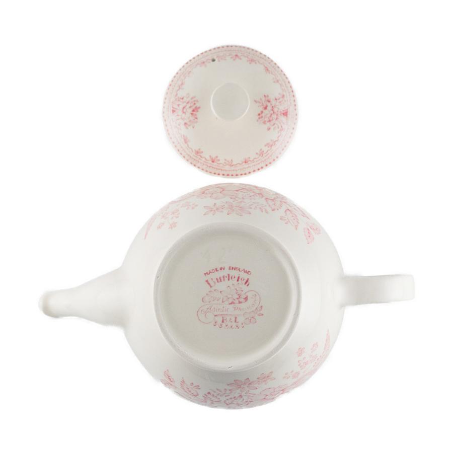 BURLEIGH（バーレイ） ピンク アジアティックフェザンツ ティーポット 