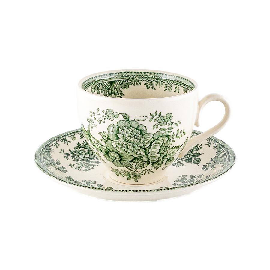 BURLEIGH バーレイ グリーン アジアティックフェザンツ カップ BURLEIGH バーレイ グリーン アジアティックフェザンツ カップ