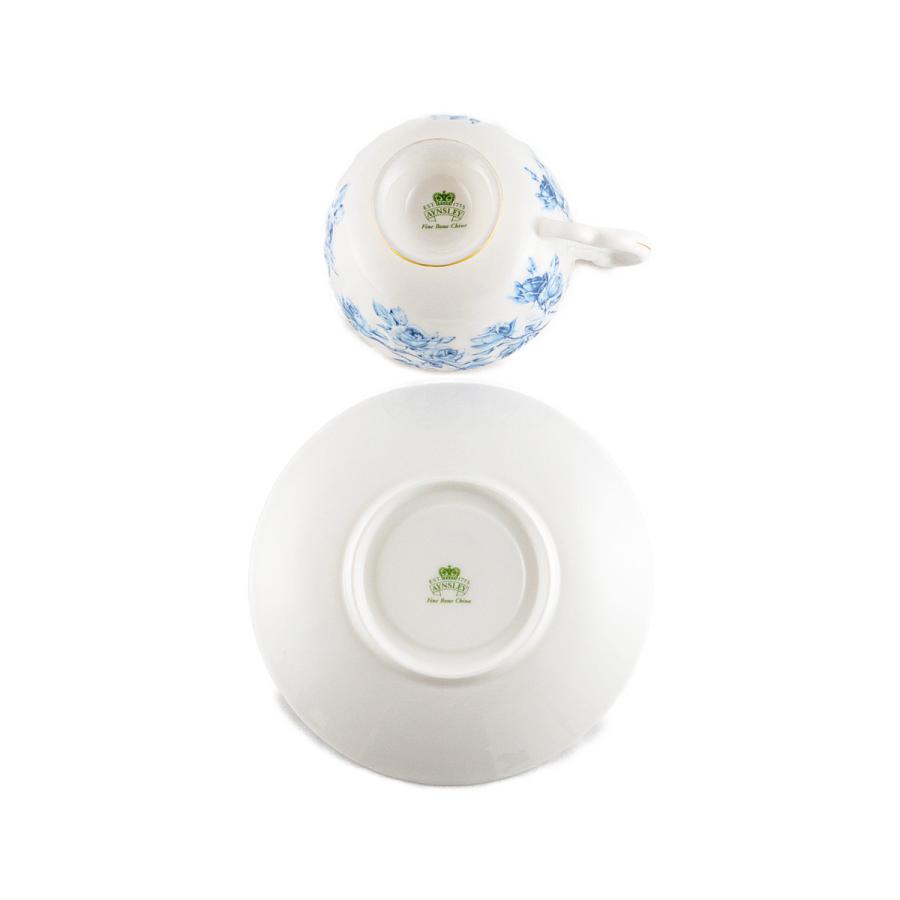 Aynsley 正規輸入品 エインズレイ エリザベスローズ ブルー Aynsley 正規輸入品 エインズレイ エリザベスローズ ブルー