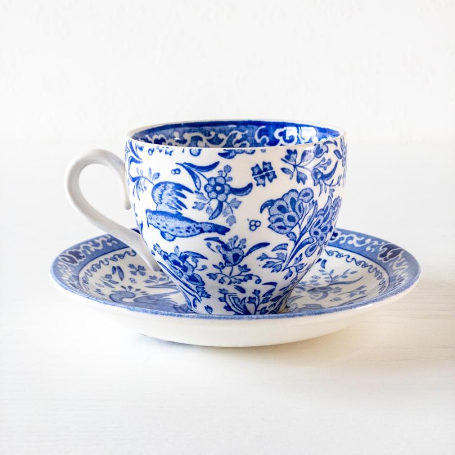 BURLEIGH（バーレイ） リーガルピーコック ブルー カップ＆ソーサー