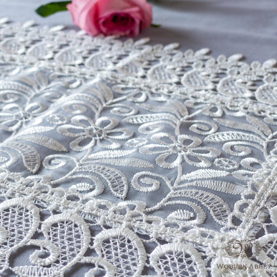 テーブルセンター レース 布 小 刺繍 白 ホワイト おしゃれ テーブルセンター レース 布 小 刺繍 白 ホワイト おしゃれ