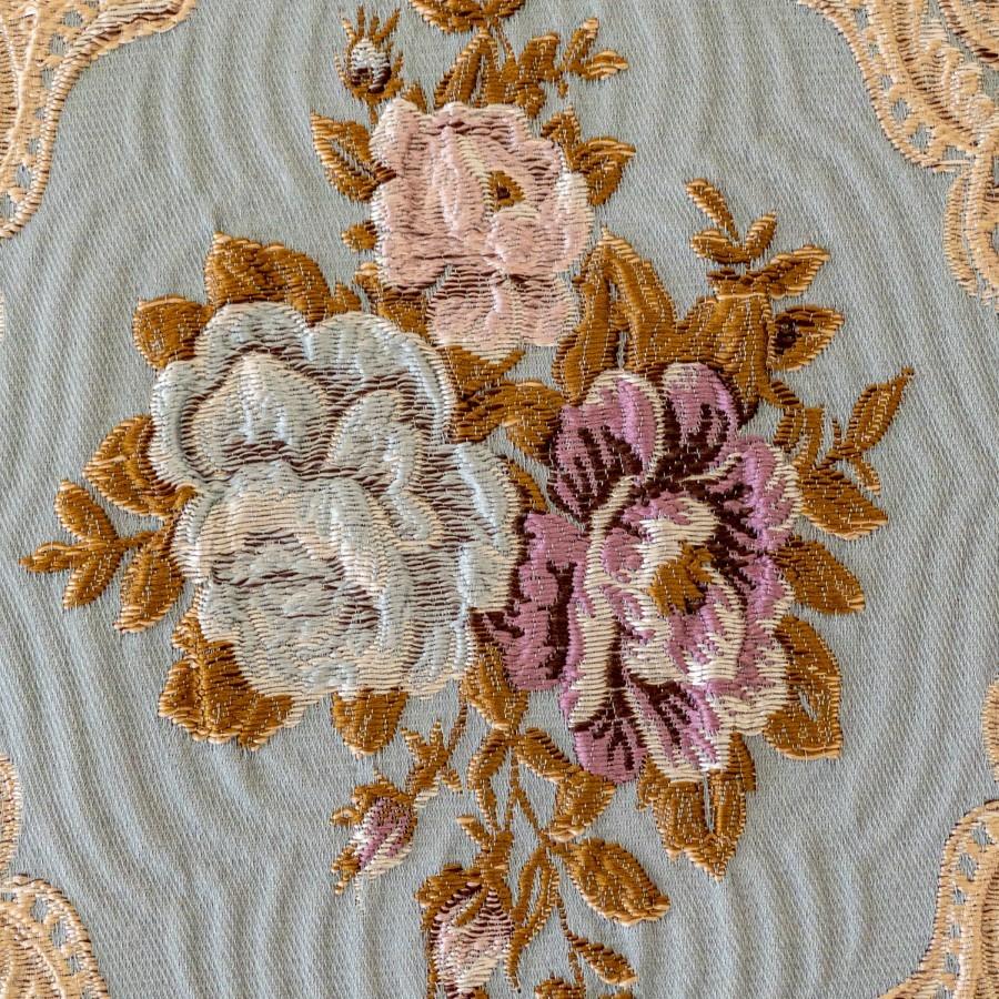 フランスアンティークの100センチ四方のテーブルクロス