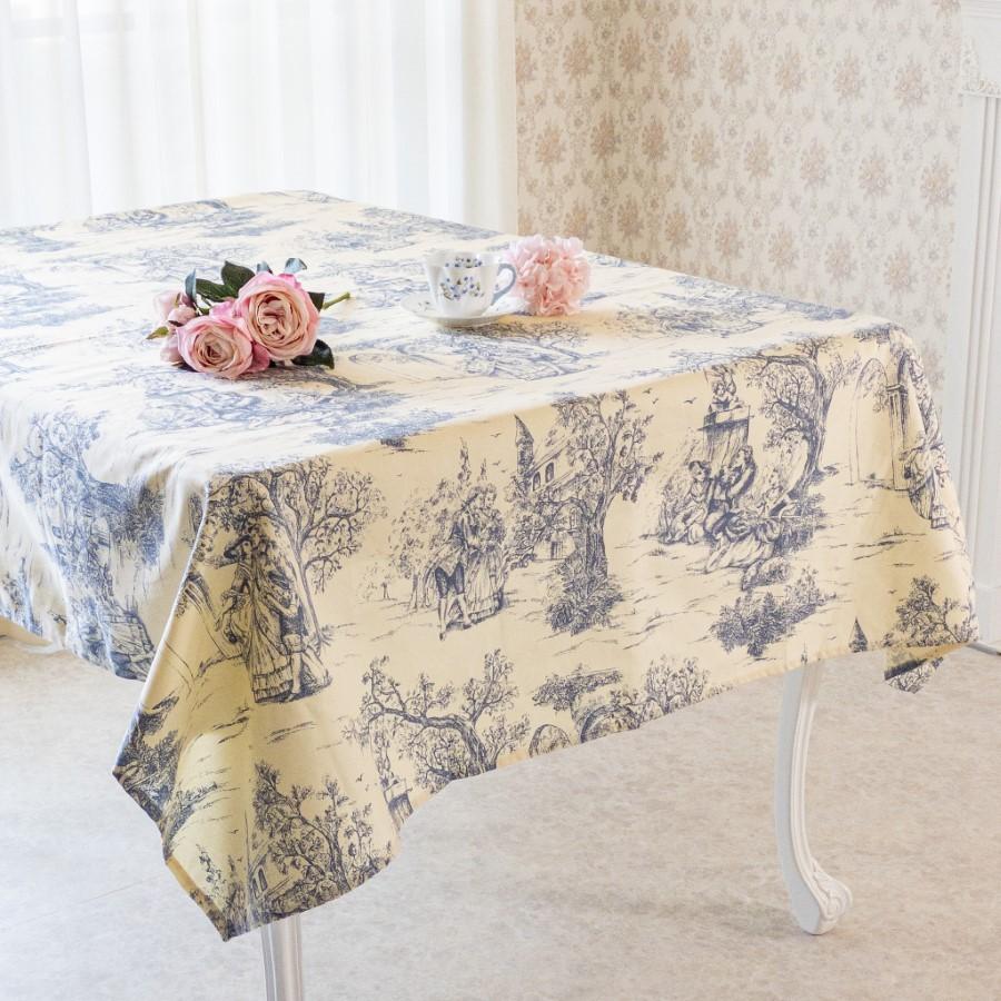 刺し子　刺繍　ブルー　長方形　テーブルクロス　布　インテリア　レトロ 刺し子刺繍ブルー長方形テーブルクロス布インテリアレトロ