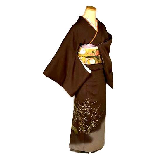 色留袖 中古 着物 送料無料 リサイクル着物 最高級 新品同様 京友禅 