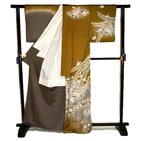 お値下げ！翠山工房 総杢目絞り 訪問着