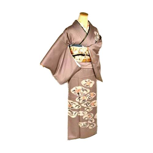 訪問着 中古 着物 送料無料 身丈160cm 裄丈62.5cm 最高級 美品  