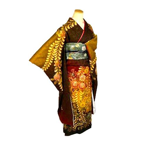 振袖 中古 着物 送料無料 リサイクル着物 最高峰 新品同様 暈暈し染め 