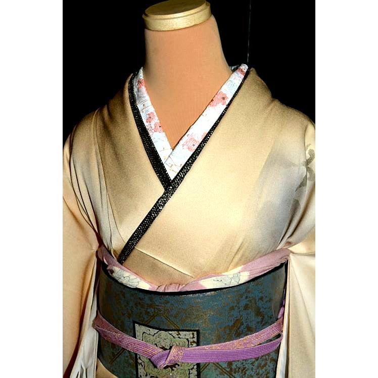 付下げ 中古 着物 送料無料 リサイクル着物 最高級 美品 暈し染め 金銀  