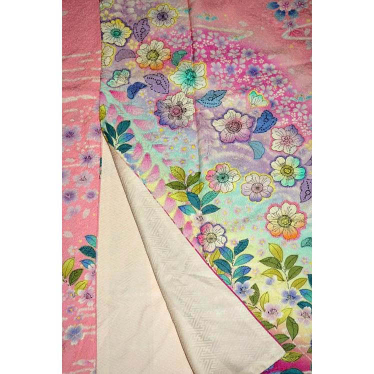 振袖 中古 着物 送料無料 リサイクル着物 最高峰 新品同様 暈し 