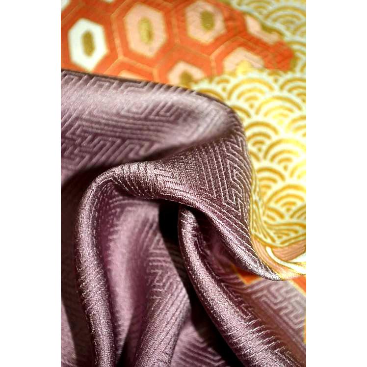 色留袖 中古 送料無料 最高級 新品同様 暈し染め 本金箔 金駒シシュウ