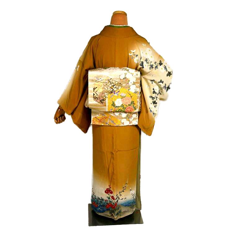 訪問着 中古 着物 送料無料 リサイクル着物 最高級 美品 作家物 暈し 
