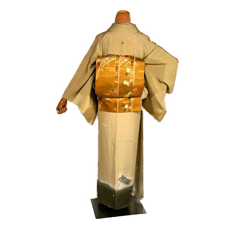 色留袖 中古 送料無料 最高級 新品同様 手描き友禅作家 中村穂湖 暈し 