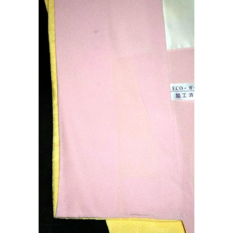 可愛い振袖 中古 着物 送料無料 最高峰 新品同様 暈し染め 金彩 シシュウ 花尽くし 牡丹 花柄 身丈164ｃｍ 裄丈66ｃｍ 黄色 正絹 成人式_18