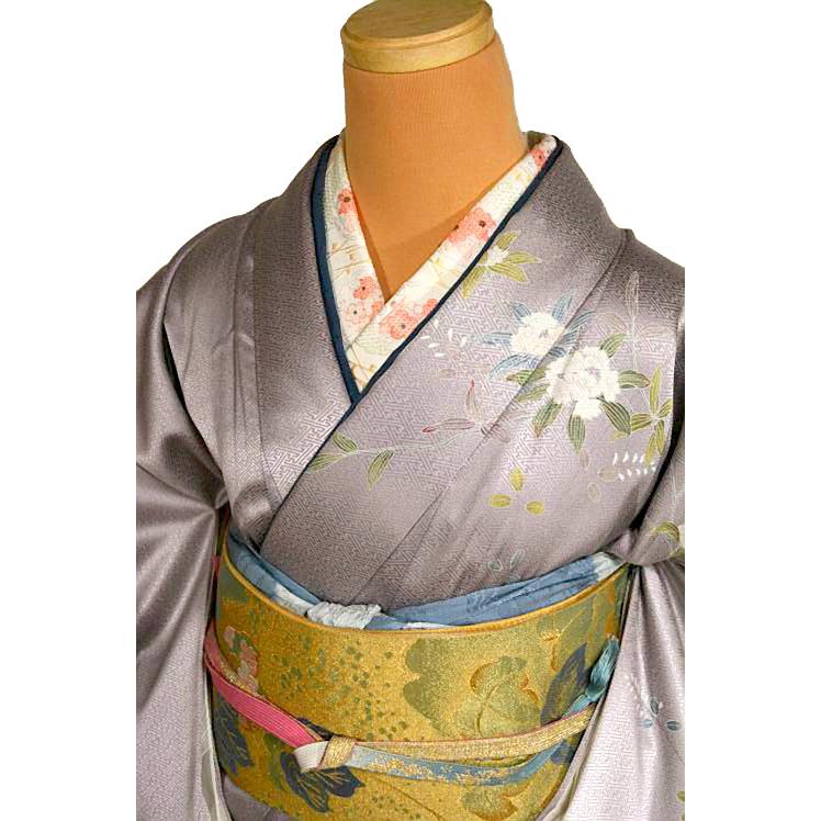 訪問着 中古 着物 送料無料 最高級 新品同様 友禅染め グラデーション 