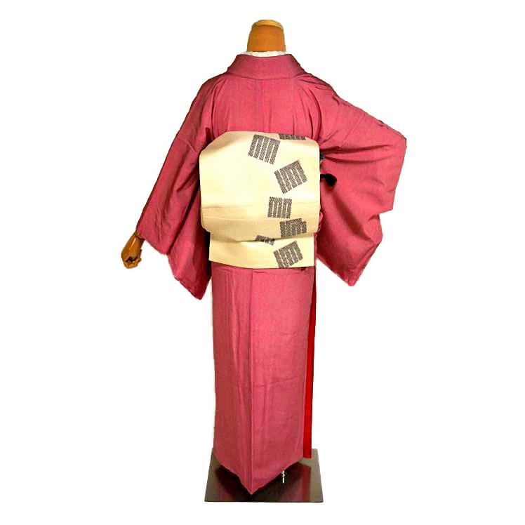 江戸小紋 中古 着物 送料無料 最高級 美品 作家物 極鮫 身丈163cm 裄 