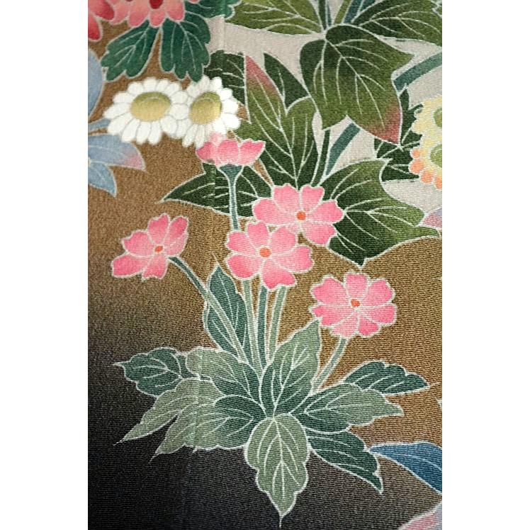 黒留袖 中古 着物 送料無料 最高峰 美品 十日町友禅作家 ・阿部佳雪 暈