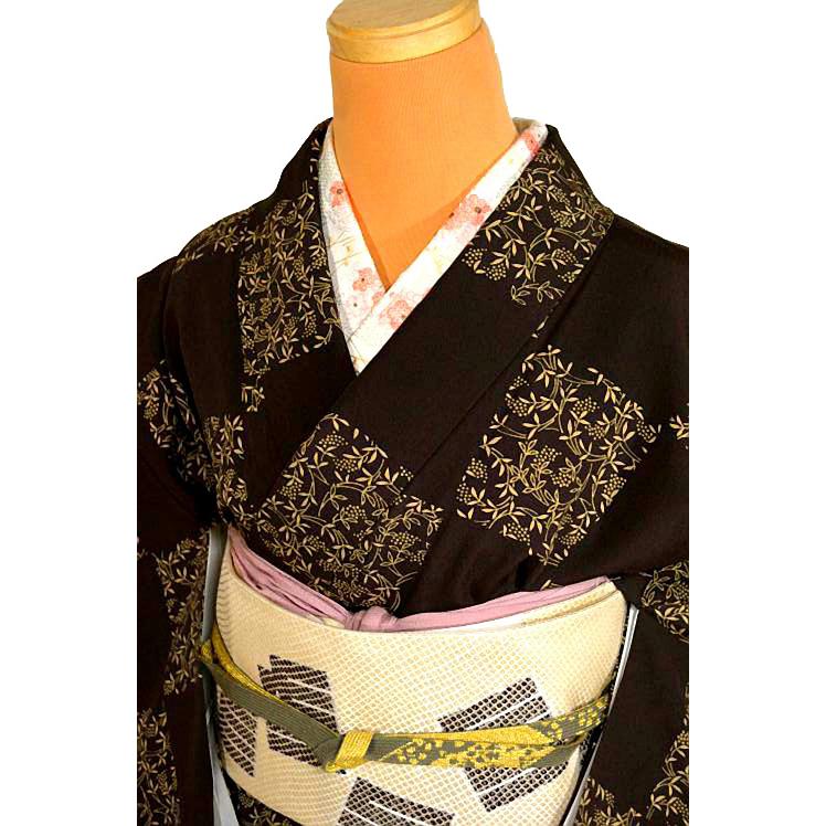 小紋 中古 着物 送料無料 身丈154.5cm 裄丈62.5cm 最高峰