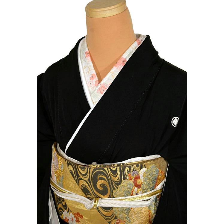 黒留袖 中古 着物 送料無料 最高峰 新品同様 京友禅作家・松尾光琳 本